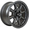 Enkei Compe 15x8 25mm Offset 4x100 Bolt Pattern 72.6mm Bore Gunmetal Wheel