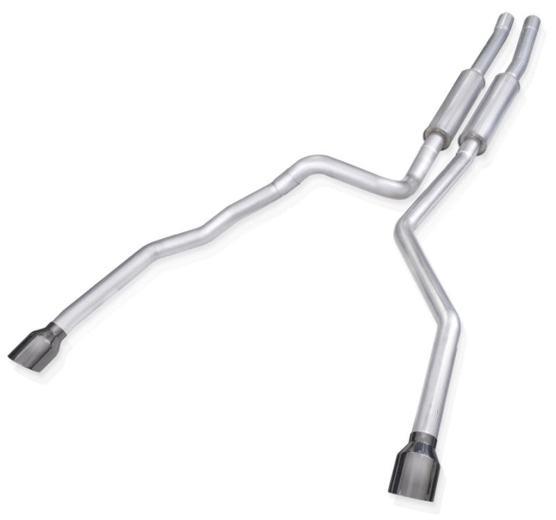 Stainless Works RAM21CBRBC Catback w/ Black Chrome Tips for 2021 Ram TRX 6.2L Redline