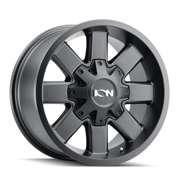 ION Type 141 17x9 / 8x165.1 BP / 18mm Offset / 125.2mm Hub Satin Black Wheel