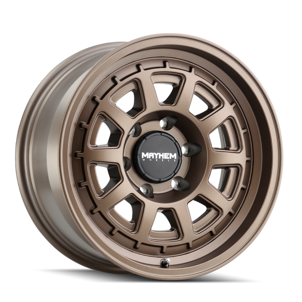 Mayhem 8303 Voyager 18x9 / 8x170 BP / 0mm Offset / 125.2mm Hub Dark Bronze Wheel