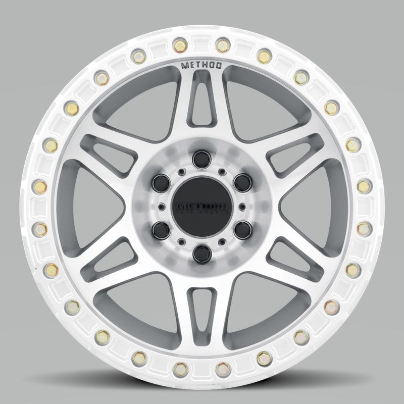 Method MR106 Beadlock 17x9 -44mm Offset 5x5 71.5mm CB Machined/Clear Coat w/BH-H24125 Wheel