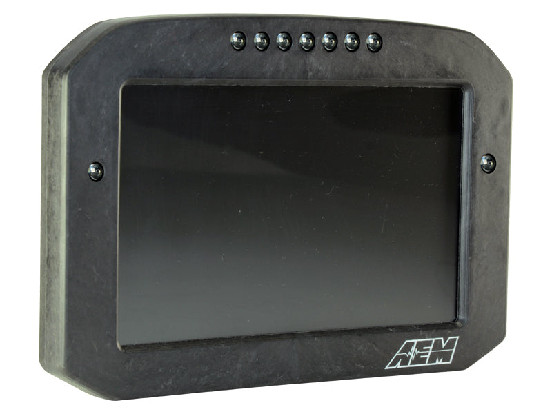 AEM 30-5702F CD-7G Carbon Flush Digital Dash Display w/ Internal 20Hz GPS & Antenna