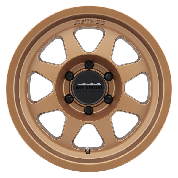 Method MR701 17x8.5 0mm Offset 6x135 87mm CB Method Bronze Wheel