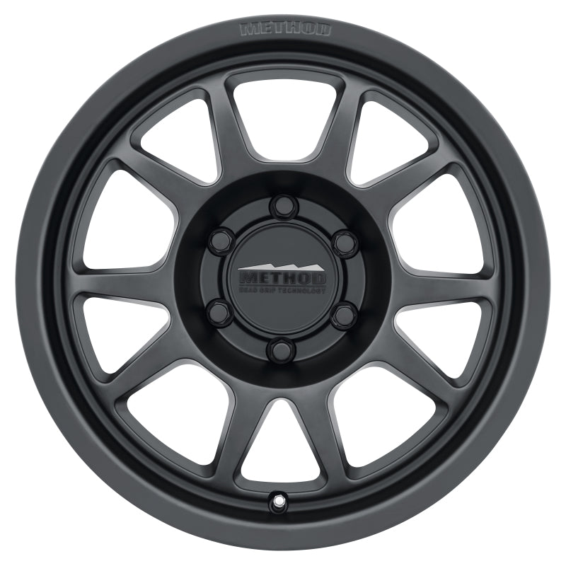 Method MR702 16x8 +30mm Offset 6x5.5 106.25mm CB Matte Black Wheel