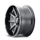 ION Type 143 20x9 / 8x165.1 BP / 0mm Offset / 125.2mm Hub Matte Black Wheel