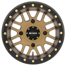 Method MR406 UTV Beadlock 14x10 5+5/-2mm Offset 4x156 132mm CB Method Bronze w/Matte Blk Ring Wheel