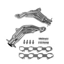 BBK 40130 1-7/8 Shorty Exhaust Headers Polished Silver Ceramic for 2006-2010 Dodge Challenger Charger 300C Magnum 6.1 HEMI