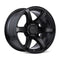 Enkei Cyclone 17x9 6x139.7 0mm Offset 106.1 Bore - Matte Black Wheel