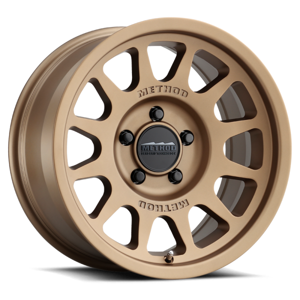 Method MR703 17x8.5 +35mm Offset 5x150 110.5mm CB Method Bronze Wheel