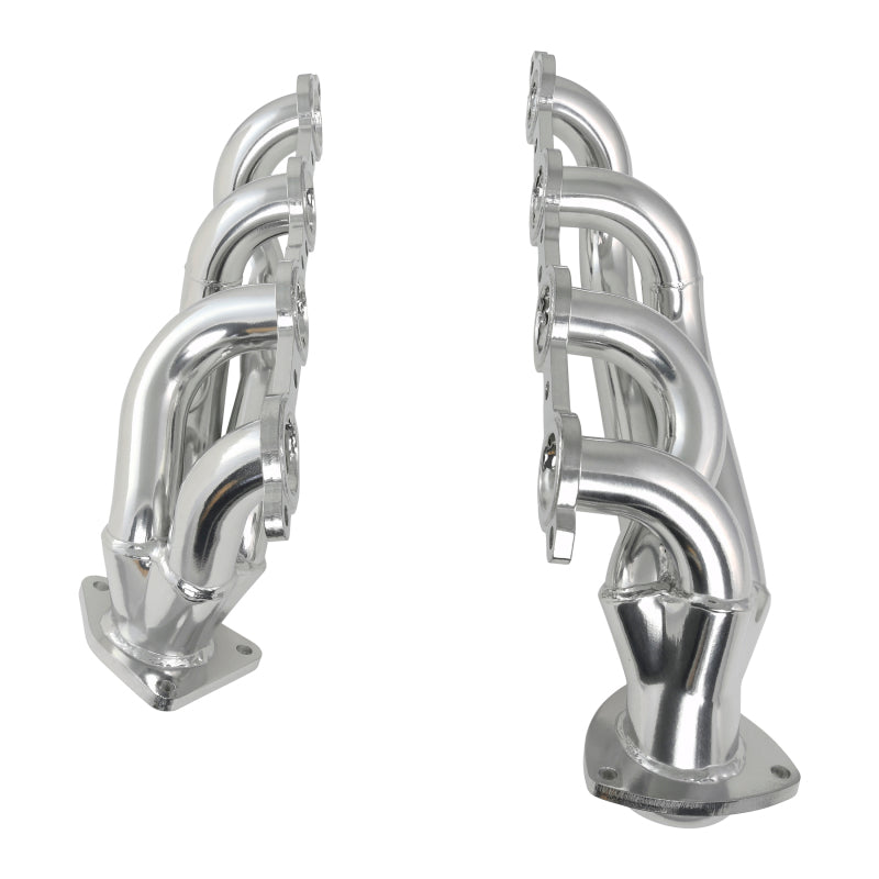 JBA 1850S-2JS  Silver Ctd Cat4Ward Shorty Headers for 2002-2013 GM Chevy Truck SUV 4.8L 5.3L LS