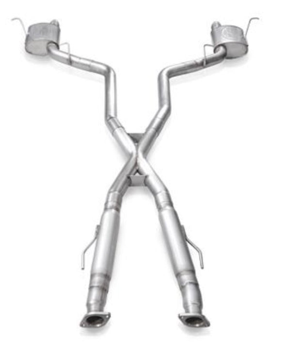 Stainless Works JPGC57CBL 3in Legend Catback Exhaust w/X-Pipe (Uses OEM Tips) for 2011-2020 Jeep Grand Cherokee 5.7L