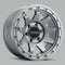 Method MR317 17x8.5 0mm Offset 6x135 87mm CB Matte Titanium Wheel