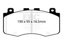 EBC 2018+ Jeep Grand Cherokee Trackhawk Yellowstuff Front Brake Pads