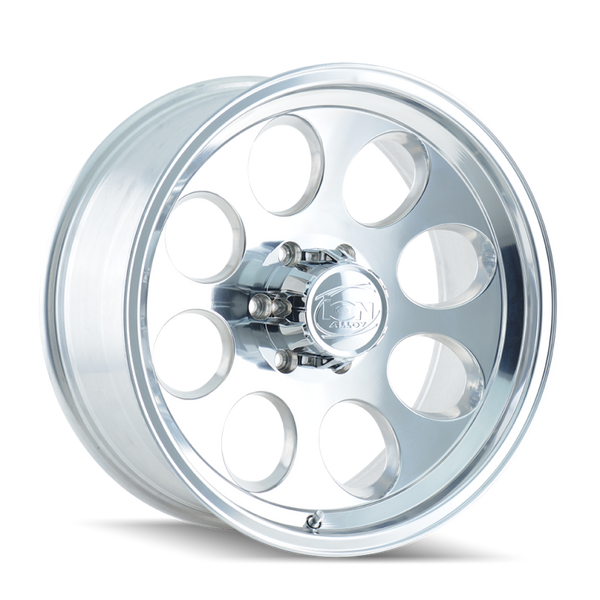 ION Type 171 15x8 / 5x127 BP / -27mm Offset / 83.82mm Hub Polished Wheel