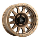 Method MR304 Double Standard 18x9 +25mm Offset 5x150 116.5mm CB Method Bronze Wheel