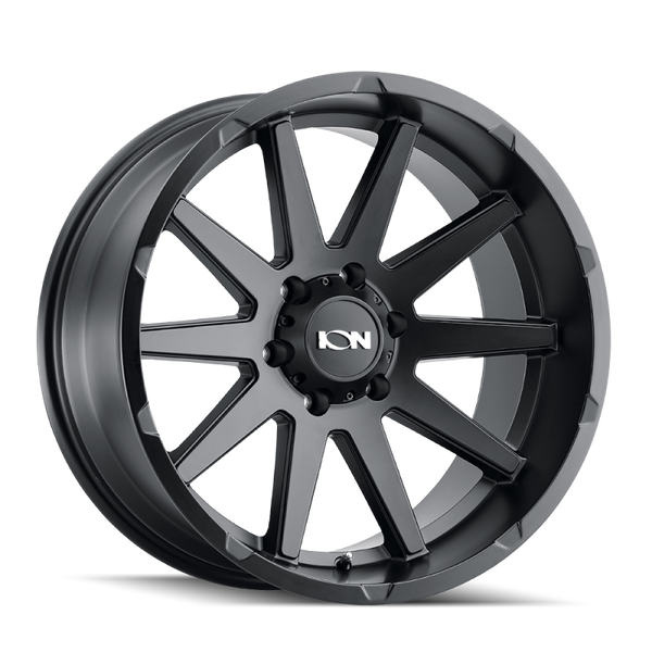 ION Type 143 17x9 / 5x139.7 BP / 18mm Offset / 108mm Hub Matte Black Wheel