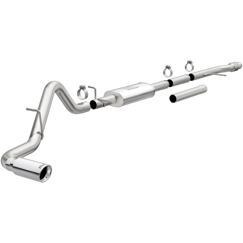 MagnaFlow 19469 Street Series Cat-Back Exhaust w/ Polished Tip for 2019 Chevy Silverado 1500 V8 5.3L / V6 4.3L