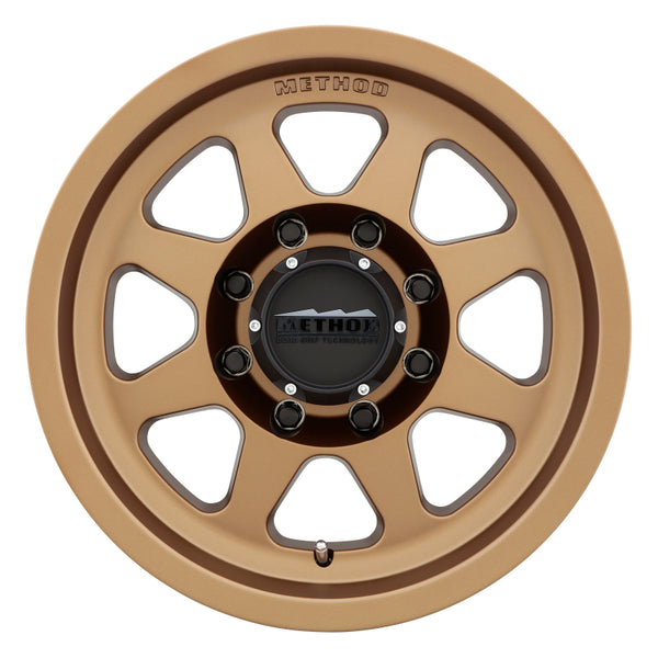 Method MR701 17x8.5 0mm Offset 8x170 130.81mm CB Method Bronze Wheel