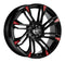 Enkei GW8 17x7 4x100/108 42mm Offset 72.6 Bore Matte Black Wheel