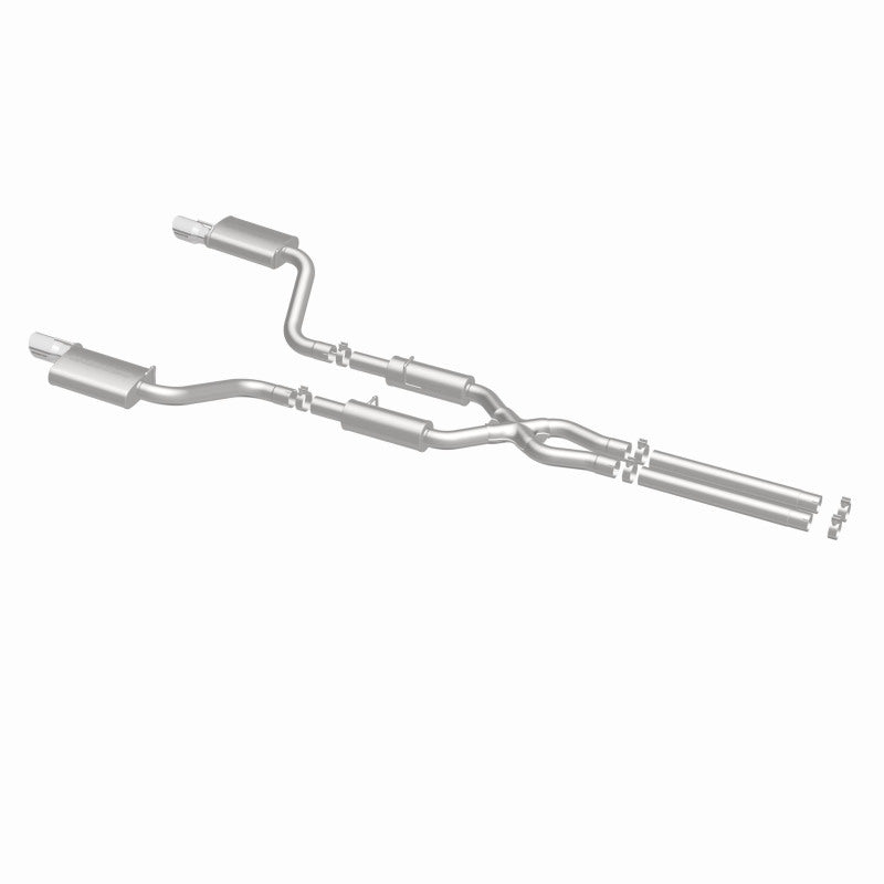 MagnaFlow 15494 Dual Split Rear Exit Stainless Cat-Back Performance Exhaust for 2012-2014 Dodge Charger SRT-8 Hemi