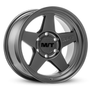 Mickey Thompson Open 5 Black Wheel - 20X9 6X5.5 BP 5in BS 0 Offset 108.1mm Bore