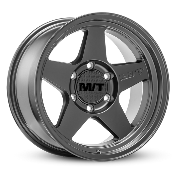 Mickey Thompson Open 5 Black Wheel - 17X9 6X5.5 BP 4.53in BS -12 Offset 108.1mm Bore