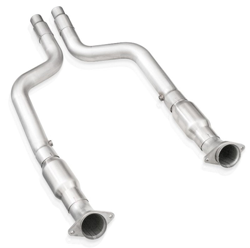 Stainless Works HM64CAT High-Flow Catted Midpipe Kit 3in for 2015-2021 Dodge Challenger/Charger 6.2L 6.4L  HEMI