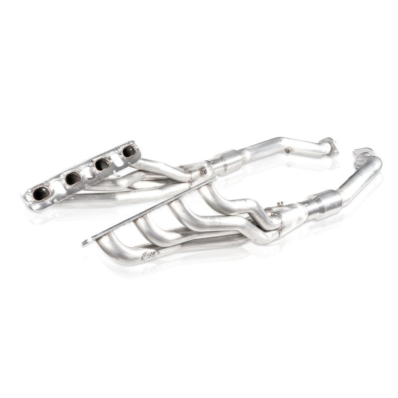 Stainless Works JEEP1862HCAT 1-7/8in Primaries Headers 1-7/8in Primaries High-Flow Cats 3in Leads w/ High-Flow Cats 3in Leads for 2018 Jeep TrackHawk 6.2L