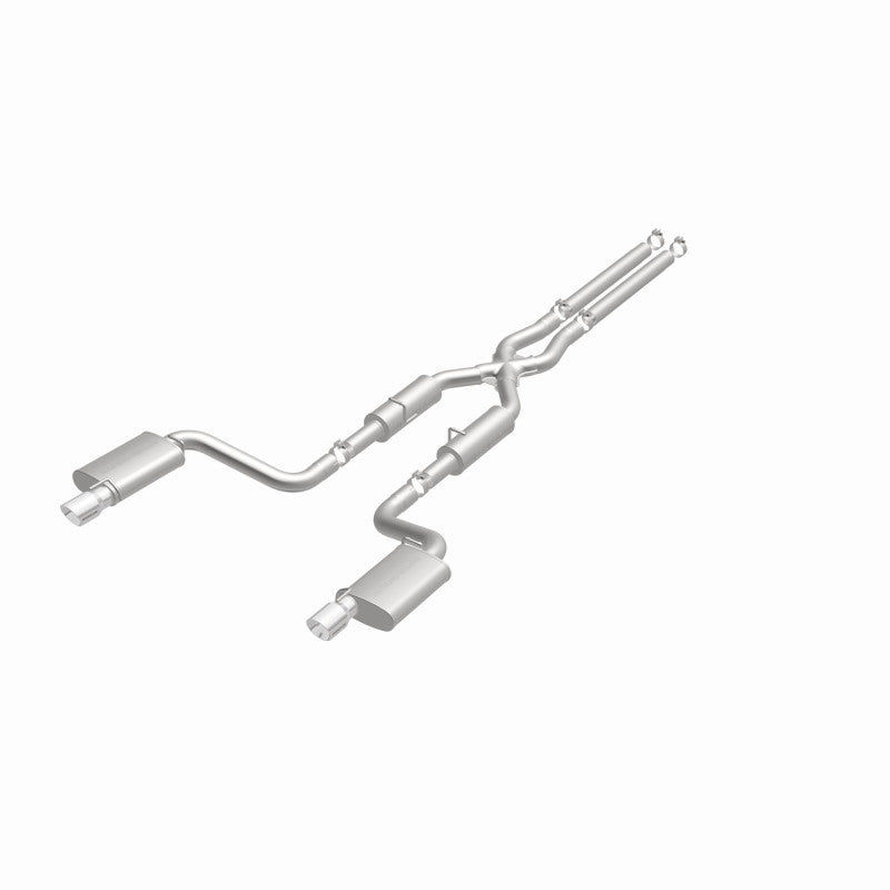 MagnaFlow 15494 Dual Split Rear Exit Stainless Cat-Back Performance Exhaust for 2012-2014 Dodge Charger SRT-8 Hemi