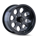 ION Type 171 16x8 / 8x170 BP / -5mm Offset / 130.8mm Hub Matte Black Wheel