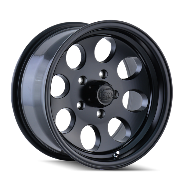 ION Type 171 16x8 / 8x170 BP / -5mm Offset / 130.8mm Hub Matte Black Wheel