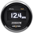 Innovate 39350 MTX-OL PLUS Wideband Digital Air/Fuel Ratio OLED Gauge Kit 8ft w/O2 Sensor