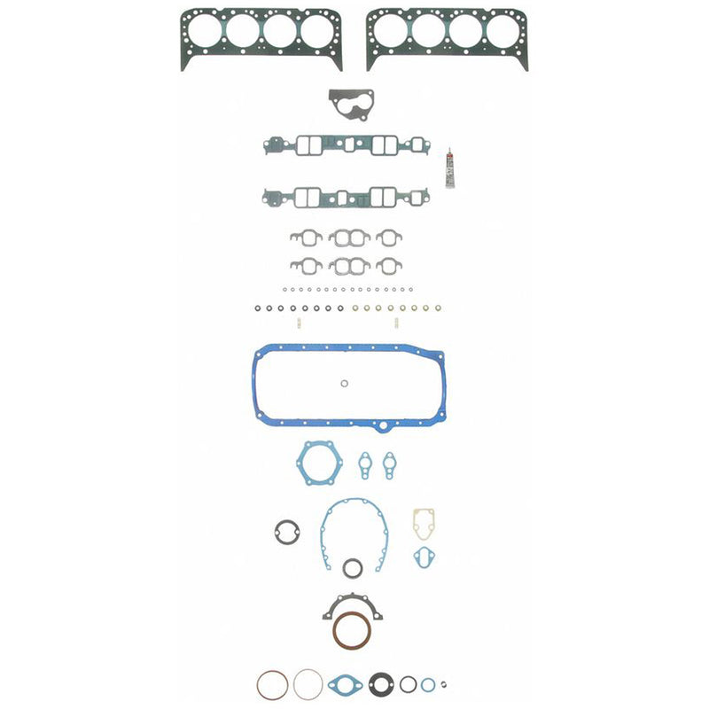 FelPro 260-1246 Engine Gasket Set for 1987-1993 Chevrolet SBC 5.0L TBI