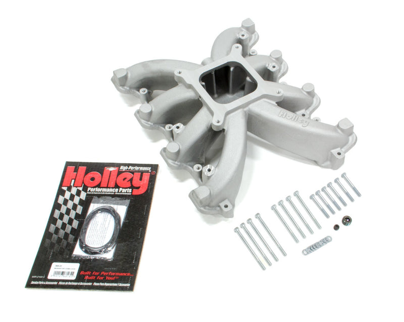 Holley 300-131 Intake Manifold Single Plane - Carb GM LS3/L92