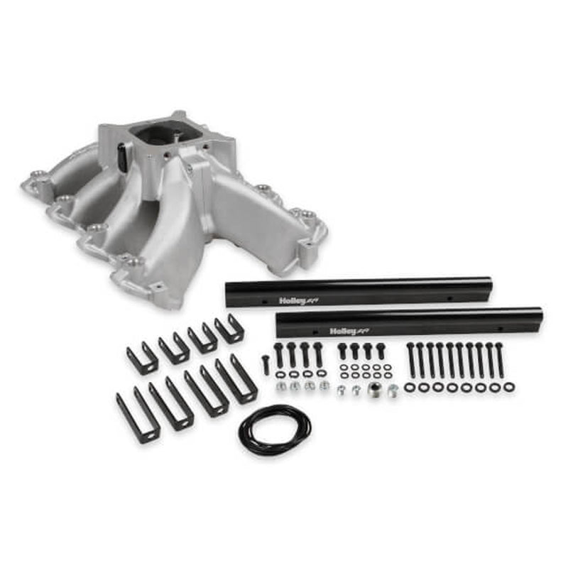 Holley 300-255 Single Plane EFI Split-Design Race Intake Manifold- GM LS1/LS2/LS6