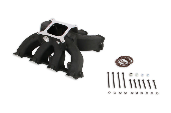 Holley 300-291BK Single Plane Split-Design Race Intake Manifold- GM LS3/L92- Black-4150