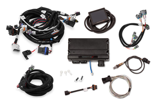 Holley 550-909 Terminator -X MPFI Kit GM LS1 w/EV6 Inj Harness