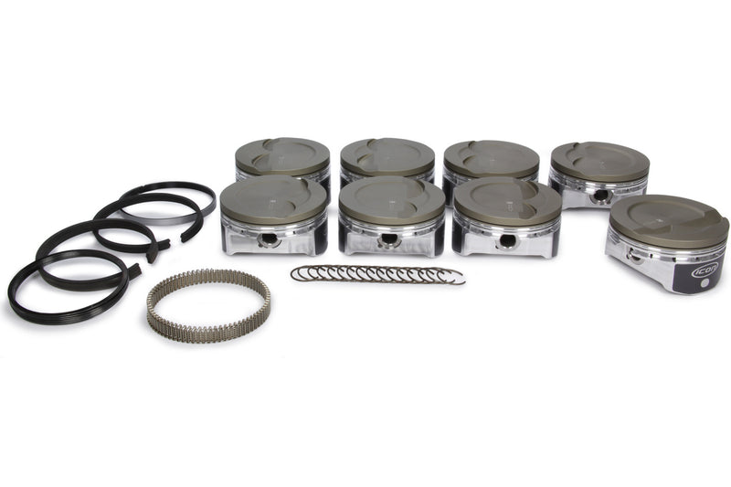 ICON PISTONS LS 6.0/6.2L Dish Forged Piston/Ring Set IC533CAKTS.010