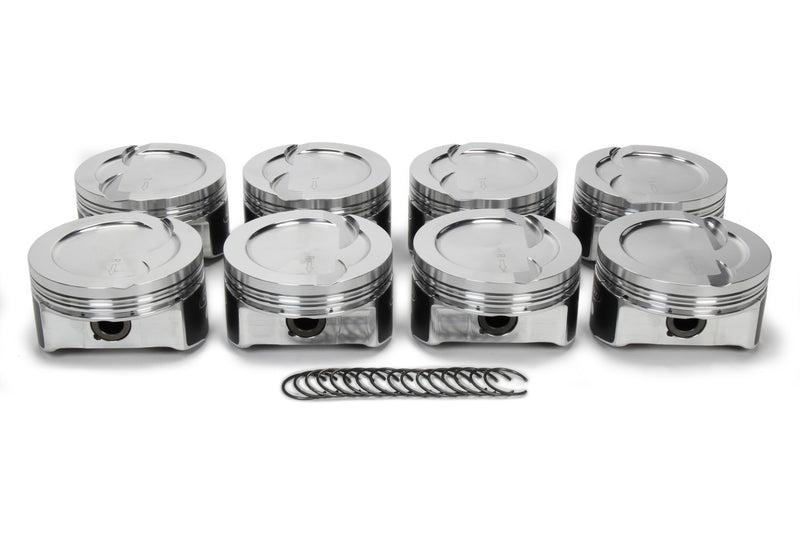 ICON PISTONS LS 6.0/6.2L Dish Forged Piston Set IC553C.030 - 4.030 Bore