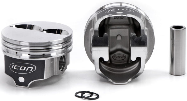 ICON PISTONS Forged F/T Piston Set 4.060 Bore -4.9cc (Part Number: IC792.060)