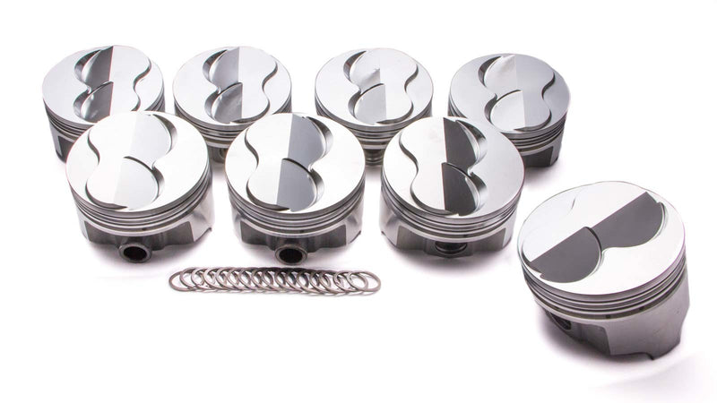 ICON PISTONS Forged Domed Piston Set IC793.040 * 4.040 Bore +6.26cc for Small Block Chevy