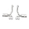 MagnaFlow 16732 Street Series Axle-Back Exhaust for 1997-2004 Chevrolet Corvette