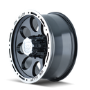 ION Type 174 15x8 / 5x139.7 BP / -27mm Offset / 108mm Hub Black/Machined Wheel