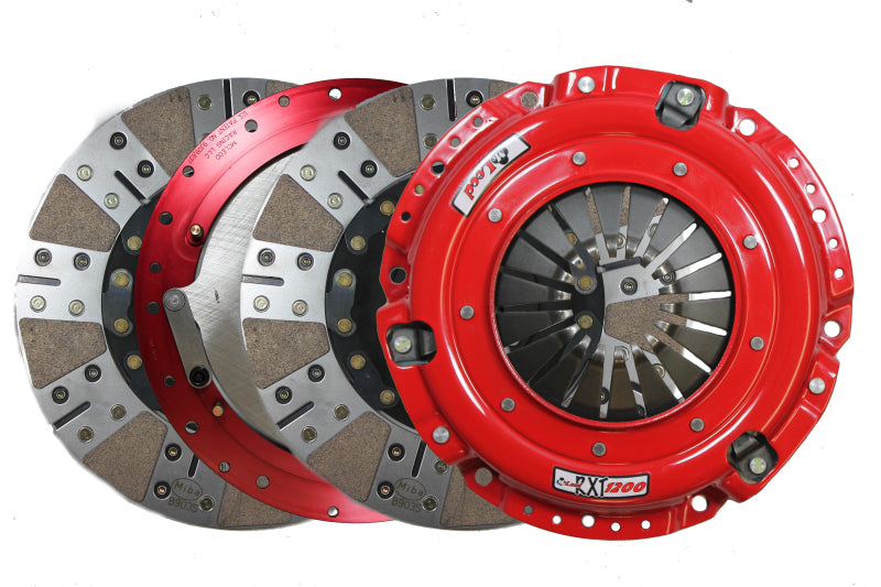 McLeod 6932-25HD RXT 1200 Clutch Kit for 2011+ Ford Mustang 5.0L 1in X 23 Metric Spline