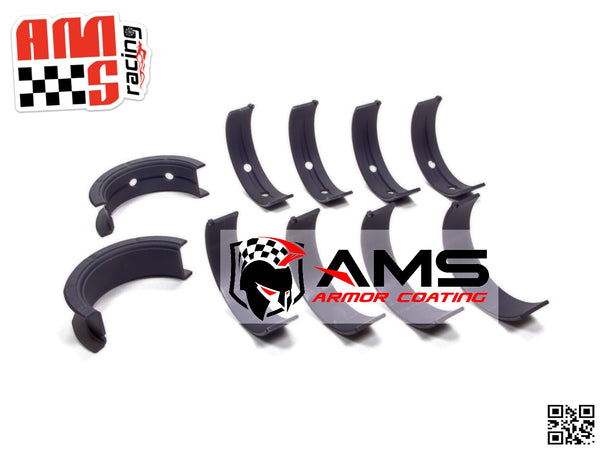 King "Armor Coated" Main Bearings Set for 1997-2014 LS Engines 4.8L 5.3L 5.7L 6.0L 6.2L LS1