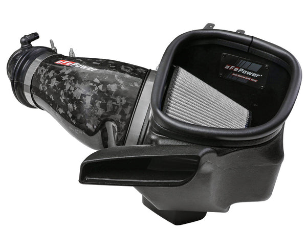 aFe 57-10028D Track Series Carbon Fiber Cold Air Intake System w/ Pro DRY S for 2021 Dodge Durango SRT Hellcat