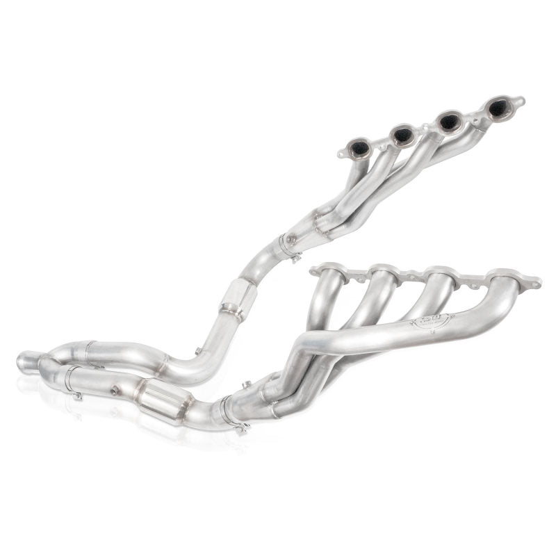 Stainless Works CT07HCATY Headers 1-7/8in Primaries w/ High-Flow Cats Y-Pipe for 2007-2013 Chevy Silverado/GMC Sierra