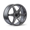 Enkei T6R 18x9.5 38mm Offset 5x114.3 Bolt Pattern 72.6 Bore Matte Gunmetal Wheel