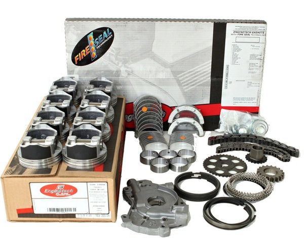 Enginetech RCC376 Engine Rebuild Kit for 2008-2009 Chevrolet GMC 376 6.2L L92 L9H VIN "2,8"