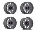 Method MR30989016818  Race Wheels 309 Grid Titanium/Black Street Loc 18x9" 6x135", 18mm offset 5.75" Backspace